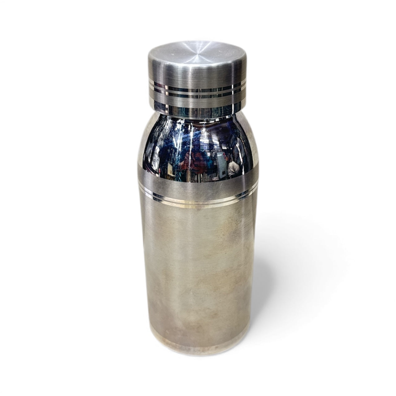 Pure Silver Water Bottle – Handcrafted 92.5 Sterling Silver Bottle | Compact Luxury Silverware