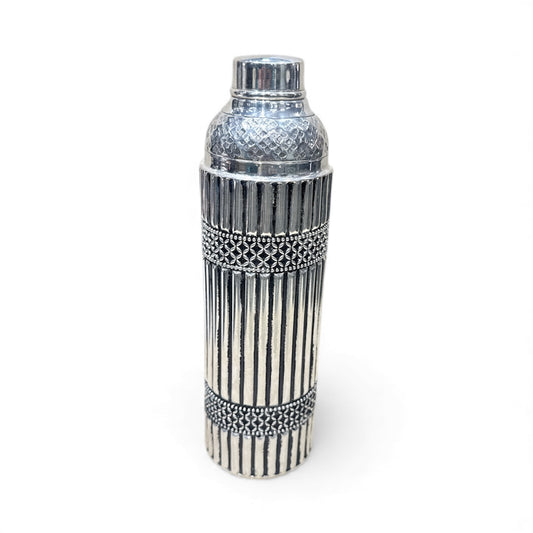 Pure Silver Nakshi Bottle – Handcrafted 92.5 Sterling Silver Water Bottle | Traditional Engraved Silverware