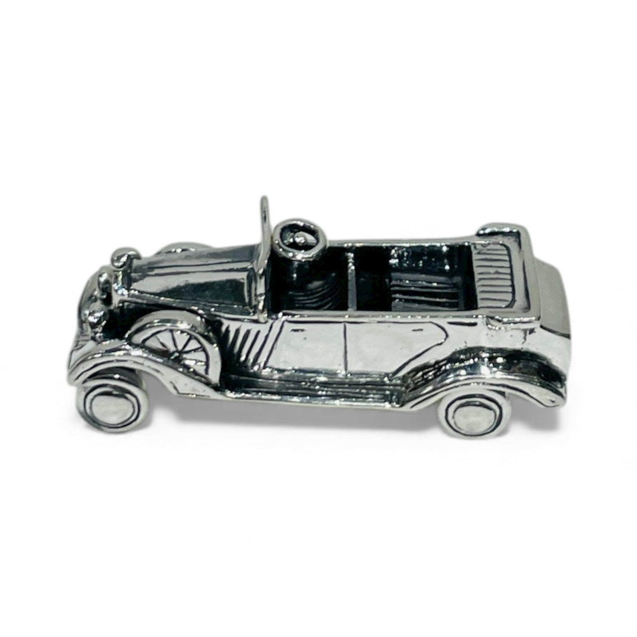 Pure Silver Vintage Car Miniature | 92.5 Sterling Silver Collectible