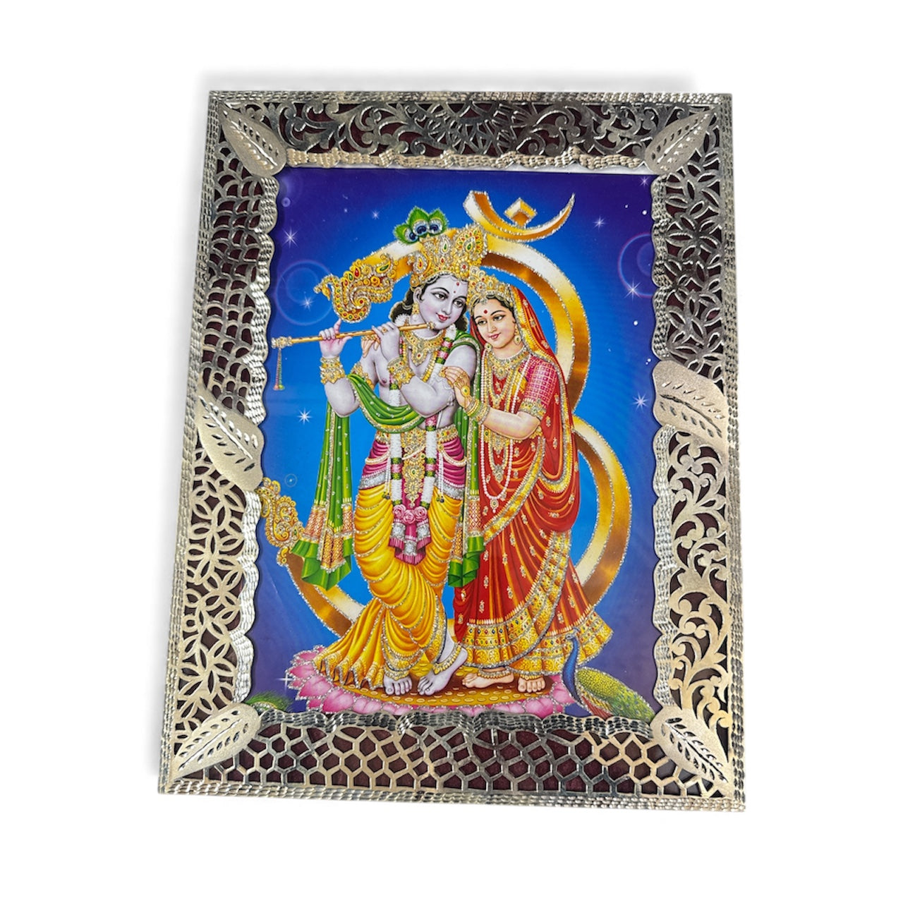 Premium Decorative Silver Laser-Cut Photo Frame – 10×8 Inch (185g) | Modern Luxury Wall & Table Décor Frame