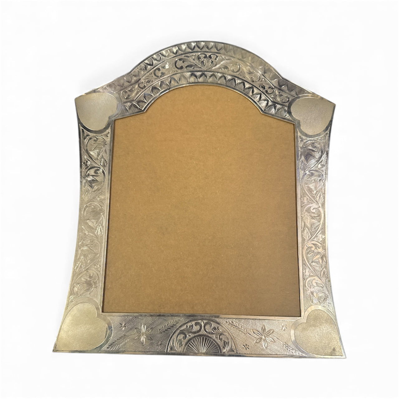 Premium Ornate Silver Photo Frame – 9×6 Inch (363g) | Heavy Decorative Luxury Frame for Home & Gifting